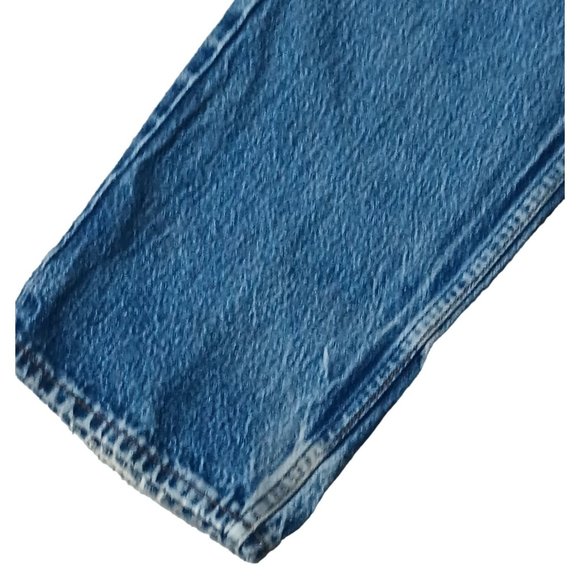 Vintage Levis 501 Jeans Mens Size 34 x 32, Actual 30 x 30 Distressed Blue Denim - Picture 6 of 14